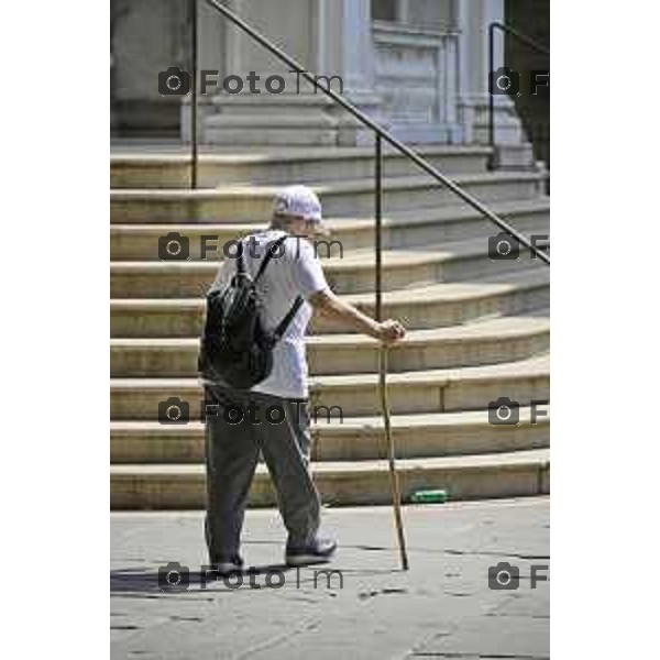 Bergamo Bergamo forte ondata di caldo a Giugno 2026 temperature di 39 gradi 26 giugno 2026 cronaca Bergamo Italia Foto Tiziano Manzoni Lapresse
