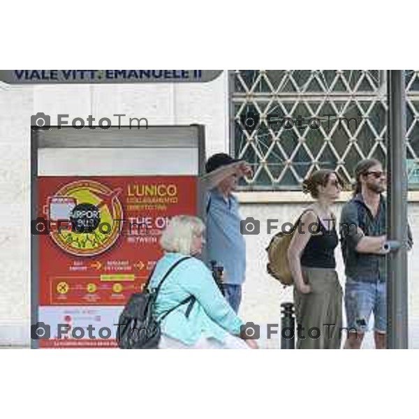 Bergamo Bergamo forte ondata di caldo a Giugno 2026 temperature di 39 gradi 26 giugno 2026 cronaca Bergamo Italia Foto Tiziano Manzoni Lapresse