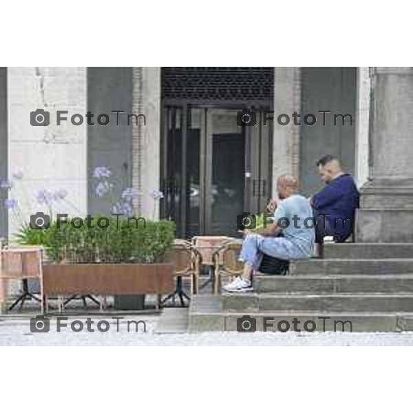 Bergamo Bergamo forte ondata di caldo a Giugno 2026 temperature di 39 gradi 26 giugno 2026 cronaca Bergamo Italia Foto Tiziano Manzoni Lapresse