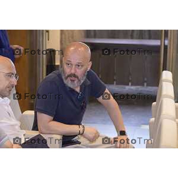 Bergamo presentazione risultati indagine Ipsos Doxa sul progetto dell\'Autostrada Bergamo-Treviglio. 2 Luglio o 2026 cronaca Bergamo Italia Erik Molteni Foto Tiziano Manzoni Lapresse