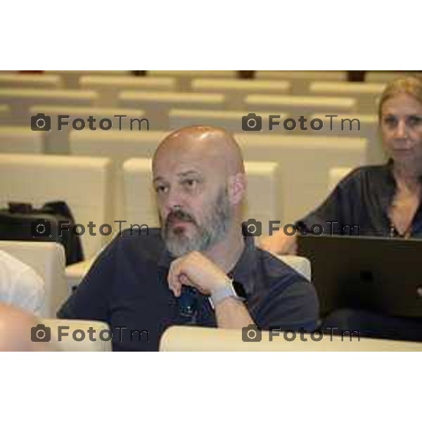Bergamo presentazione risultati indagine Ipsos Doxa sul progetto dell\'Autostrada Bergamo-Treviglio. 2 Luglio o 2026 cronaca Bergamo Italia Erik Molteni Foto Tiziano Manzoni Lapresse