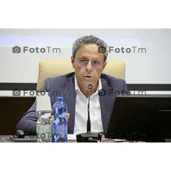 Bergamo presentazione risultati indagine Ipsos Doxa sul progetto dell\'Autostrada Bergamo-Treviglio. Antonio Sala, 2 Luglio o 2026 cronaca Bergamo Italia Foto Tiziano Manzoni Lapresse