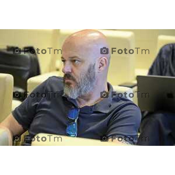Bergamo presentazione risultati indagine Ipsos Doxa sul progetto dell\'Autostrada Bergamo-Treviglio. 2 Luglio o 2026 cronaca Bergamo Italia Erik Molteni Foto Tiziano Manzoni Lapresse