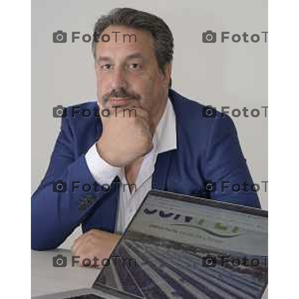 Bergamo Fabiano Pirovano AD SndInvest srl con il brand Stegreen danno vita a Sun Fly, un impianto fotovoltaico da 750 kWp a Grassobbio (BG) in crowdfunding su EvenFi. 4 Luglio o 2026 cronaca Bergamo Italia Foto Tiziano Manzoni Lapresse