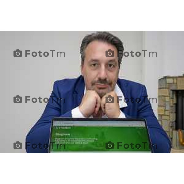 Bergamo Fabiano Pirovano AD SndInvest srl con il brand Stegreen danno vita a Sun Fly, un impianto fotovoltaico da 750 kWp a Grassobbio (BG) in crowdfunding su EvenFi. 4 Luglio o 2026 cronaca Bergamo Italia Foto Tiziano Manzoni Lapresse