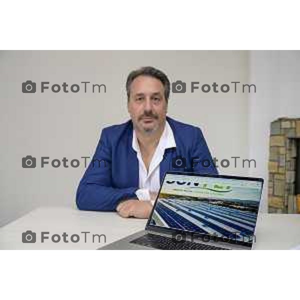 Bergamo Fabiano Pirovano AD SndInvest srl con il brand Stegreen danno vita a Sun Fly, un impianto fotovoltaico da 750 kWp a Grassobbio (BG) in crowdfunding su EvenFi. 4 Luglio o 2026 cronaca Bergamo Italia Foto Tiziano Manzoni Lapresse