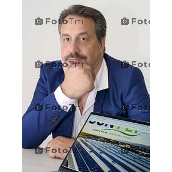 Bergamo Fabiano Pirovano AD SndInvest srl con il brand Stegreen danno vita a Sun Fly, un impianto fotovoltaico da 750 kWp a Grassobbio (BG) in crowdfunding su EvenFi. 4 Luglio o 2026 cronaca Bergamo Italia Foto Tiziano Manzoni Lapresse