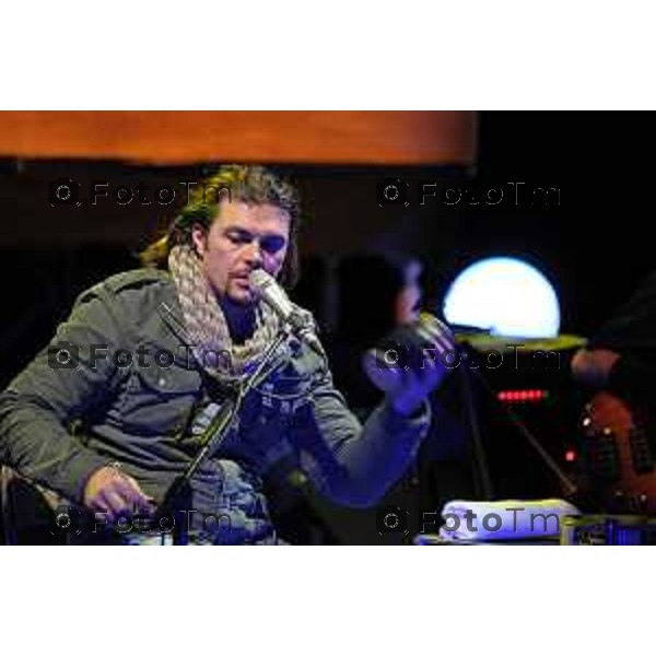 Bergamo concerto Gianluca Grignani Teatro Donizetti Bergamo Italia Foto Tiziano Manzoni