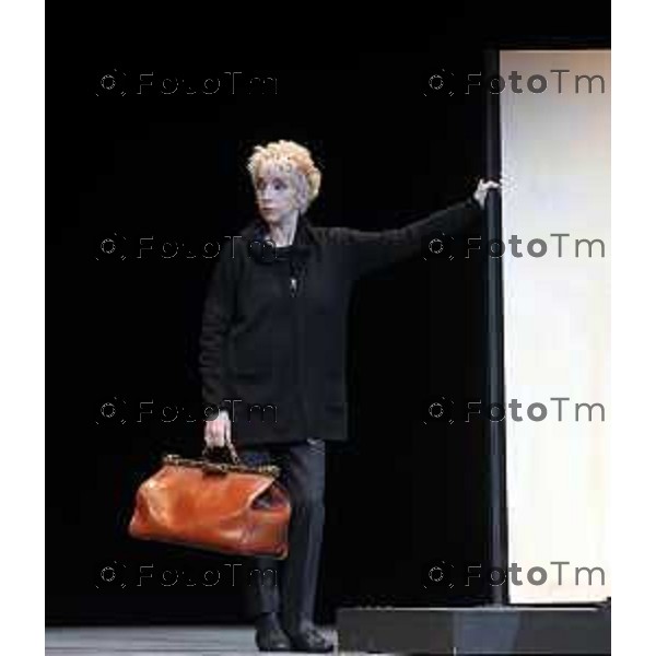 Bergamo Donizetti La Nora di Ibse 2012 Mariangela Melato foto Tiziano Manzoni-Fotogramma Bergamo