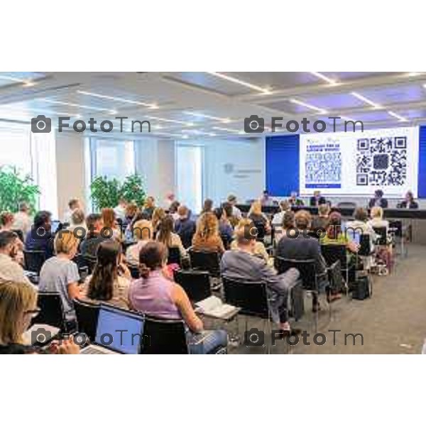 presentazione dello stato del mercato del lavoro a Bergamo e dei principali risultati emersi dall’indagine annuale sul lavoro promossa dal sistema Confindustria, con un approfondimento sulle dinamiche che interessano le imprese del territorio.Bergamo 6-luglio 2026 cronaca Bergamo Italia Foto Tiziano Manzoni Lapresse