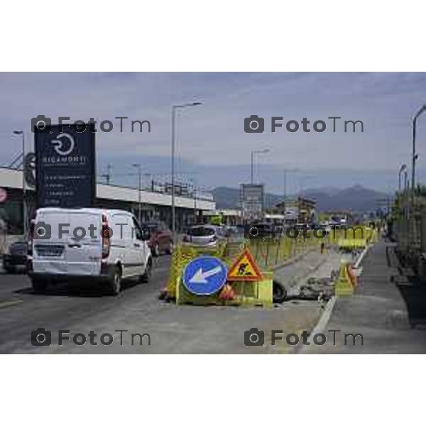 Bergamo Bergamo Tratta Ebrt da Bergamo a Dalmine. 8 luglio 2026 cronaca Bergamo Italia Foto Tiziano Manzoni Lapresse