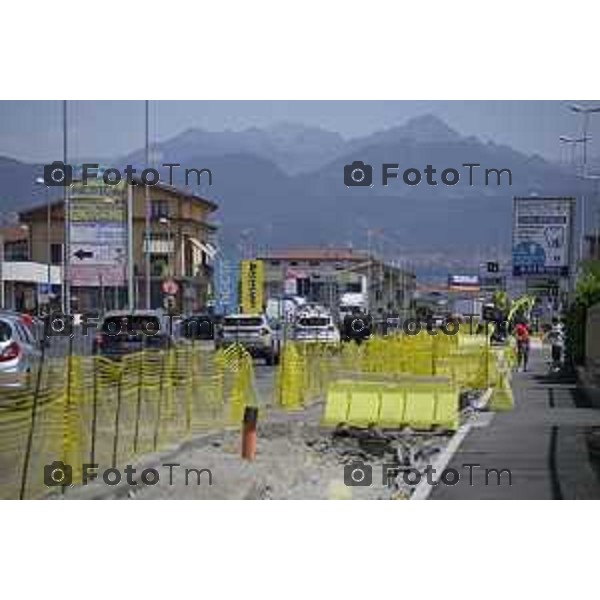 Bergamo Bergamo Tratta Ebrt da Bergamo a Dalmine. 8 luglio 2026 cronaca Bergamo Italia Foto Tiziano Manzoni Lapresse