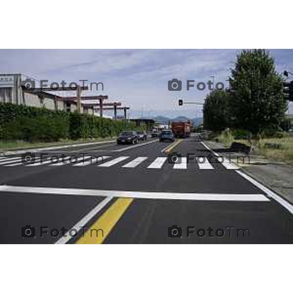 Bergamo Bergamo Tratta Ebrt da Bergamo a Dalmine. 8 luglio 2026 cronaca Bergamo Italia Foto Tiziano Manzoni Lapresse