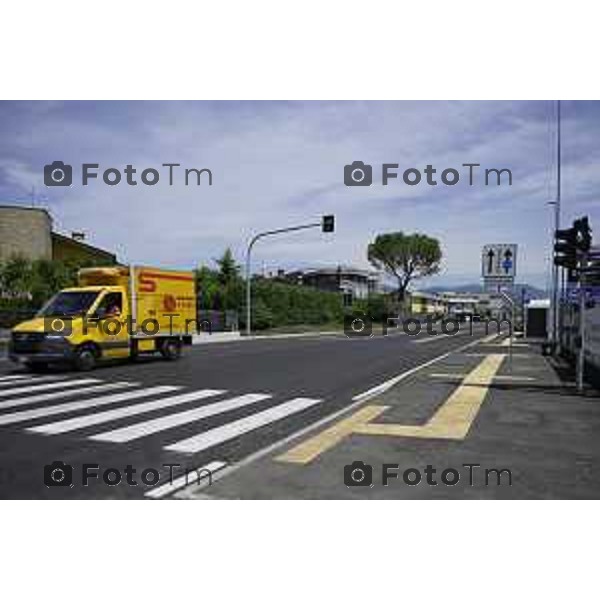 Bergamo Bergamo Tratta Ebrt da Bergamo a Dalmine. 8 luglio 2026 cronaca Bergamo Italia Foto Tiziano Manzoni Lapresse