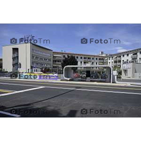 Bergamo Bergamo Tratta Ebrt da Bergamo a Dalmine. 8 luglio 2026 cronaca Bergamo Italia Foto Tiziano Manzoni Lapresse