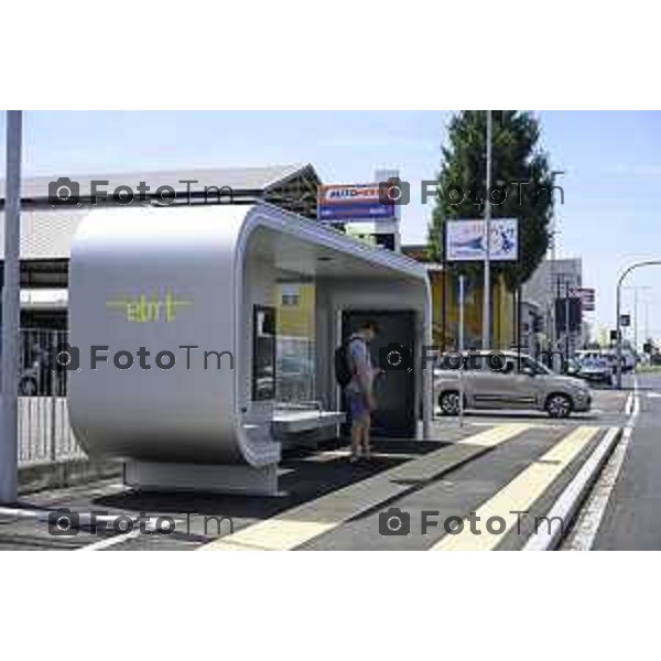 Bergamo Bergamo Tratta Ebrt da Bergamo a Dalmine. 8 luglio 2026 cronaca Bergamo Italia Foto Tiziano Manzoni Lapresse