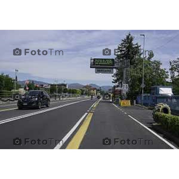 Bergamo Bergamo Tratta Ebrt da Bergamo a Dalmine. 8 luglio 2026 cronaca Bergamo Italia Foto Tiziano Manzoni Lapresse