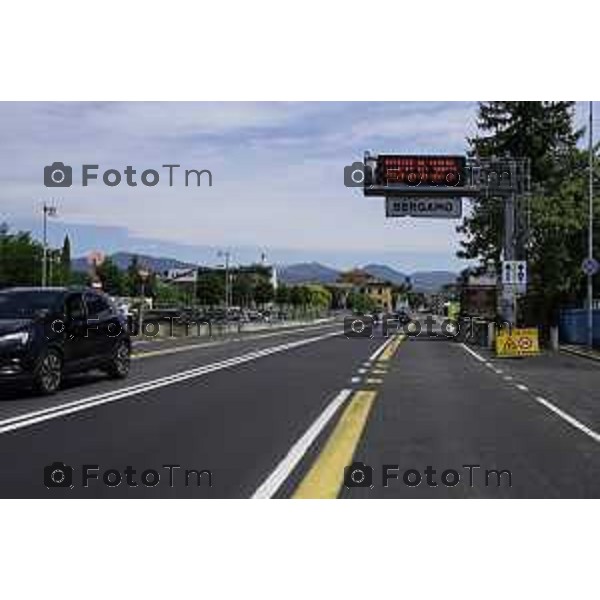 Bergamo Bergamo Tratta Ebrt da Bergamo a Dalmine. 8 luglio 2026 cronaca Bergamo Italia Foto Tiziano Manzoni Lapresse