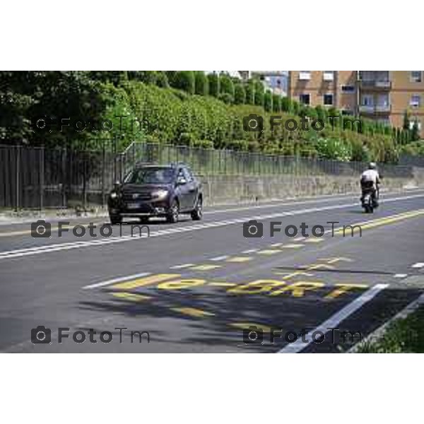 Bergamo Bergamo Tratta Ebrt da Bergamo a Dalmine. 8 luglio 2026 cronaca Bergamo Italia Foto Tiziano Manzoni Lapresse