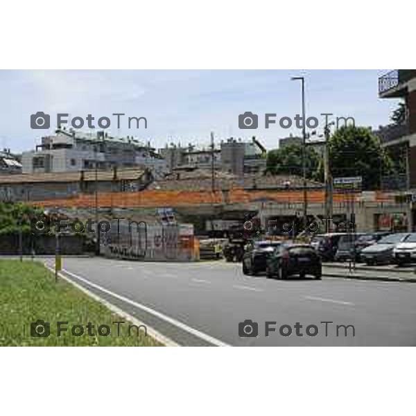 Bergamo Bergamo Tratta Ebrt da Bergamo a Dalmine. 8 luglio 2026 cronaca Bergamo Italia Foto Tiziano Manzoni Lapresse