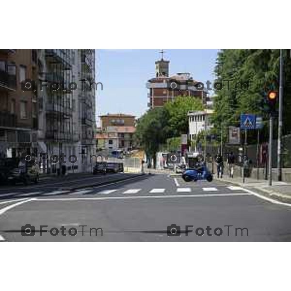 Bergamo Bergamo Tratta Ebrt da Bergamo a Dalmine. 8 luglio 2026 cronaca Bergamo Italia Foto Tiziano Manzoni Lapresse