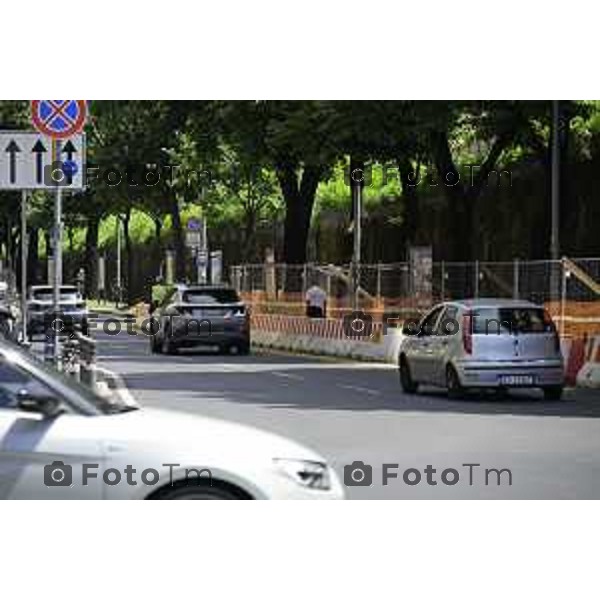 Bergamo Bergamo Tratta Ebrt da Bergamo a Dalmine. 8 luglio 2026 cronaca Bergamo Italia Foto Tiziano Manzoni Lapresse