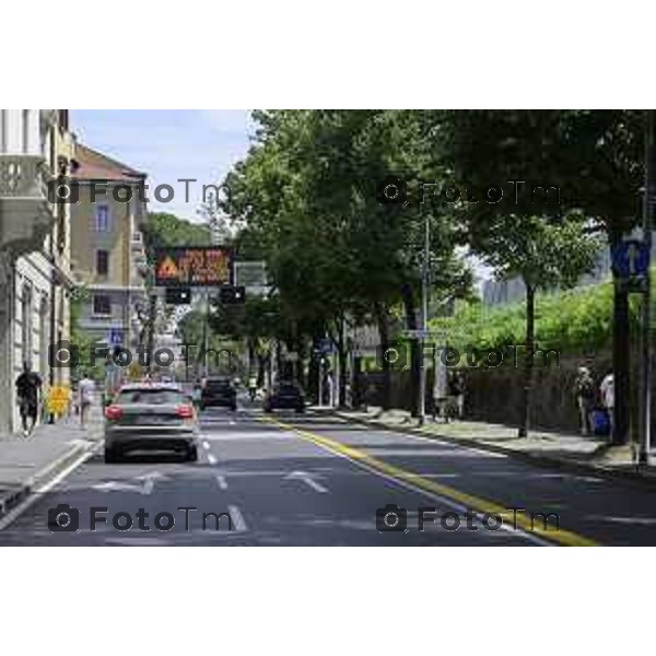 Bergamo Bergamo Tratta Ebrt da Bergamo a Dalmine. 8 luglio 2026 cronaca Bergamo Italia Foto Tiziano Manzoni Lapresse