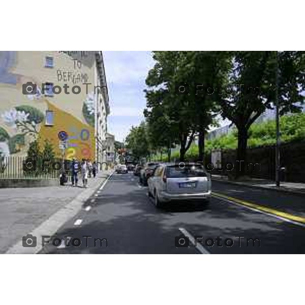 Bergamo Bergamo Tratta Ebrt da Bergamo a Dalmine. 8 luglio 2026 cronaca Bergamo Italia Foto Tiziano Manzoni Lapresse