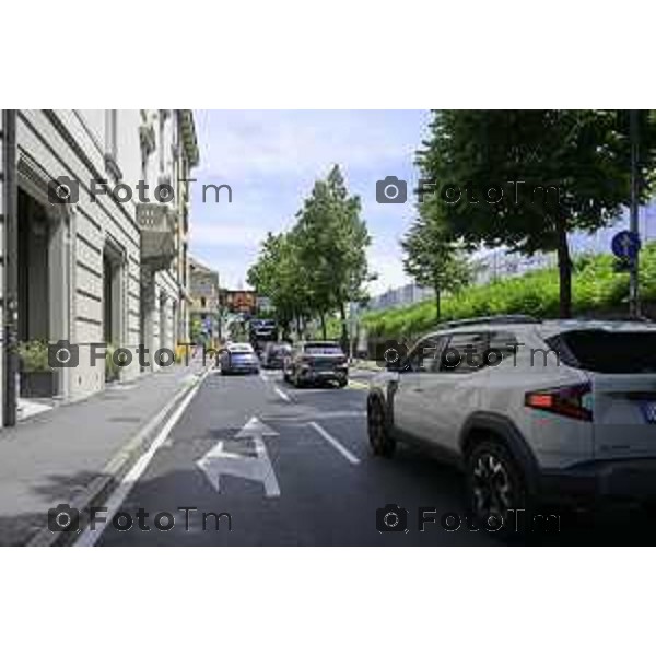 Bergamo Bergamo Tratta Ebrt da Bergamo a Dalmine. 8 luglio 2026 cronaca Bergamo Italia Foto Tiziano Manzoni Lapresse