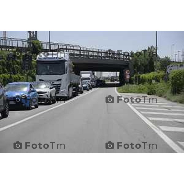 Bergamo Bergamo Tratta Ebrt da Bergamo a Dalmine. 8 luglio 2026 cronaca Bergamo Italia Foto Tiziano Manzoni Lapresse