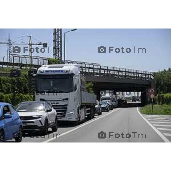 Bergamo Bergamo Tratta Ebrt da Bergamo a Dalmine. 8 luglio 2026 cronaca Bergamo Italia Foto Tiziano Manzoni Lapresse