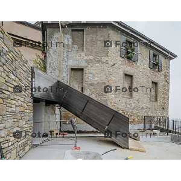 Bergamo parcheggio via porta dipinta cantiere 2026 cronaca Bergamo Italia Foto Tiziano Manzoni Lapresse