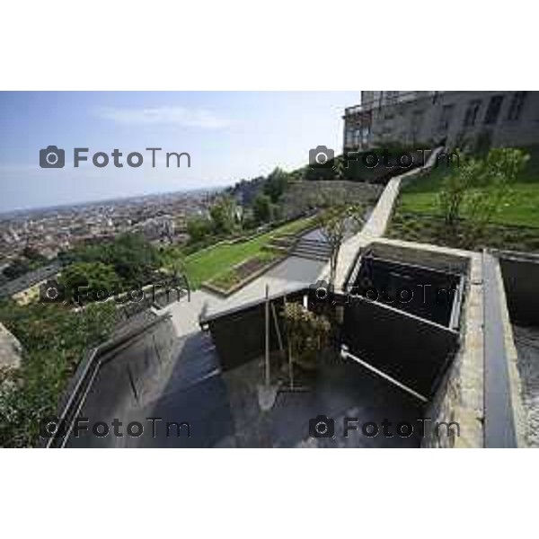 Bergamo parcheggio via porta dipinta cantiere 2026 cronaca Bergamo Italia Foto Tiziano Manzoni Lapresse