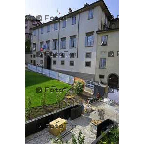 Bergamo parcheggio via porta dipinta cantiere 2026 cronaca Bergamo Italia Foto Tiziano Manzoni Lapresse