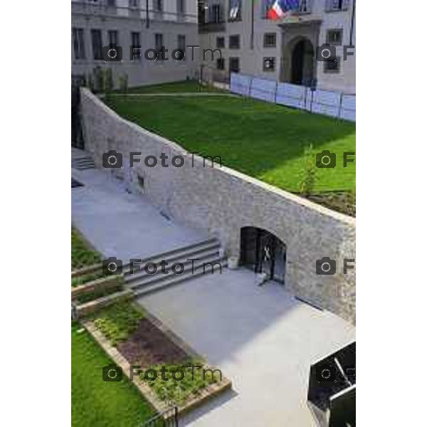 Bergamo parcheggio via porta dipinta cantiere 2026 cronaca Bergamo Italia Foto Tiziano Manzoni Lapresse