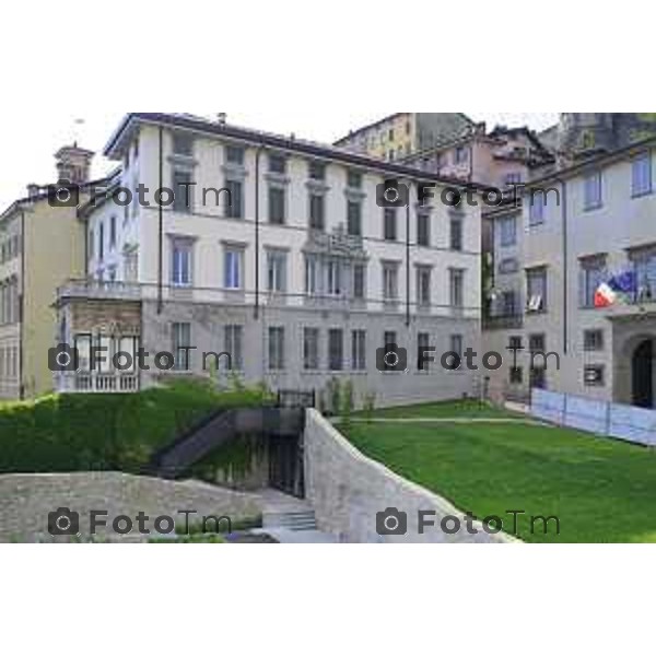 Bergamo parcheggio via porta dipinta cantiere 2026 cronaca Bergamo Italia Foto Tiziano Manzoni Lapresse