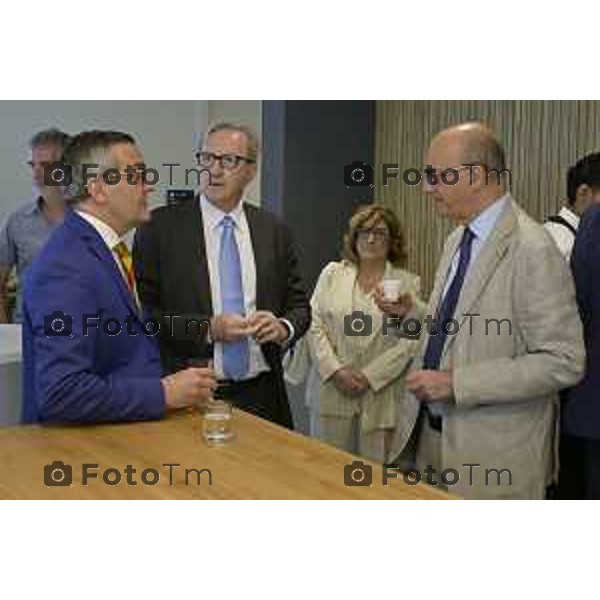 Bergamo, sede dell’Associazione Compagnia delle Opere incontro dedicato alla filiera del “4+2” con il Ministro dell’Istruzione Giuseppe Valditara. 13 LUGLIO cronaca Bergamo Italia Foto Tiziano Manzoni Lapresse