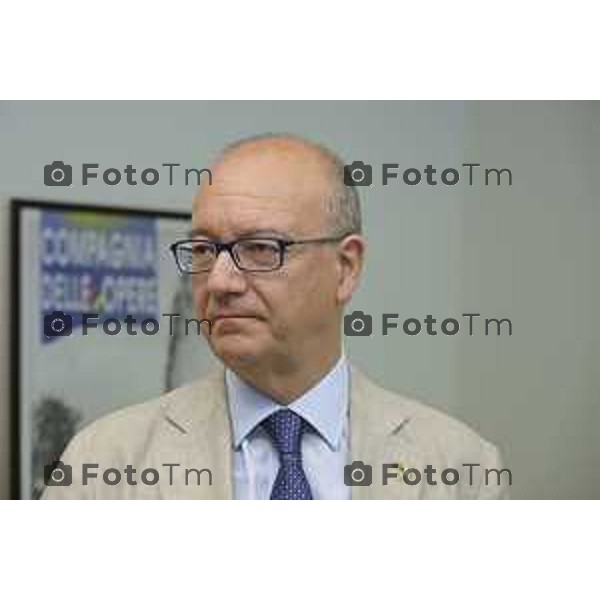 Bergamo, sede dell’Associazione Compagnia delle Opere incontro dedicato alla filiera del “4+2” con il Ministro dell’Istruzione Giuseppe Valditara. 13 LUGLIO cronaca Bergamo Italia Foto Tiziano Manzoni Lapresse