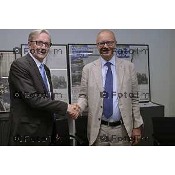 Bergamo, sede dell’Associazione Compagnia delle Opere incontro dedicato alla filiera del “4+2” con il Ministro dell’Istruzione Giuseppe Valditara. 13 LUGLIO cronaca Bergamo Italia Foto Tiziano Manzoni Lapresse