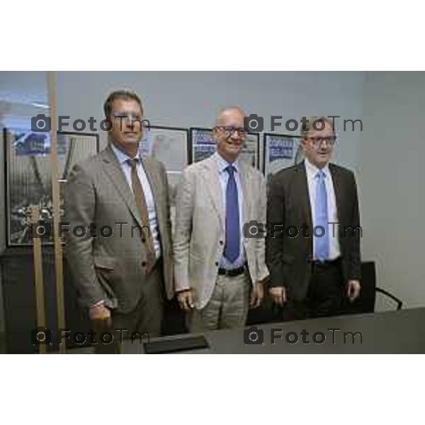 Bergamo, sede dell’Associazione Compagnia delle Opere incontro dedicato alla filiera del “4+2” con il Ministro dell’Istruzione Giuseppe Valditara. 13 LUGLIO cronaca Bergamo Italia Foto Tiziano Manzoni Lapresse