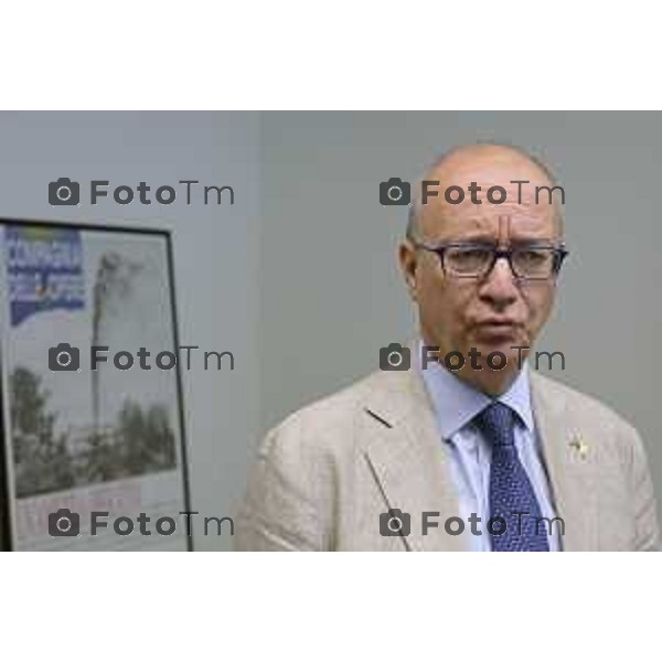 Bergamo, sede dell’Associazione Compagnia delle Opere incontro dedicato alla filiera del “4+2” con il Ministro dell’Istruzione Giuseppe Valditara. 13 LUGLIO cronaca Bergamo Italia Foto Tiziano Manzoni Lapresse