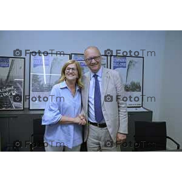 Bergamo, sede dell’Associazione Compagnia delle Opere incontro dedicato alla filiera del “4+2” con il Ministro dell’Istruzione Giuseppe Valditara. 13 LUGLIO cronaca Bergamo Italia Foto Tiziano Manzoni Lapresse