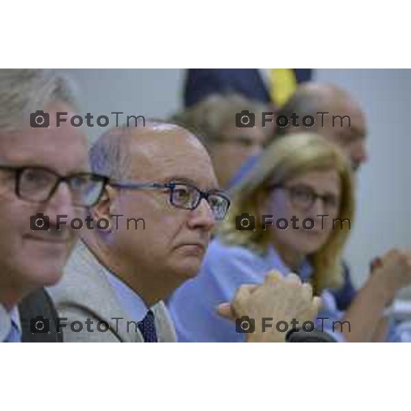 Bergamo, sede dell’Associazione Compagnia delle Opere incontro dedicato alla filiera del “4+2” con il Ministro dell’Istruzione Giuseppe Valditara. 13 LUGLIO cronaca Bergamo Italia Foto Tiziano Manzoni Lapresse
