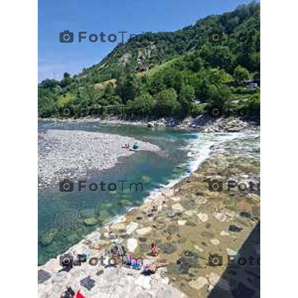 Bergamo Estate 2026 luglio fiume brembo basso Paladina 14 luglio 2026 cronaca Bergamo Italia Foto Tiziano Manzoni Lapresse