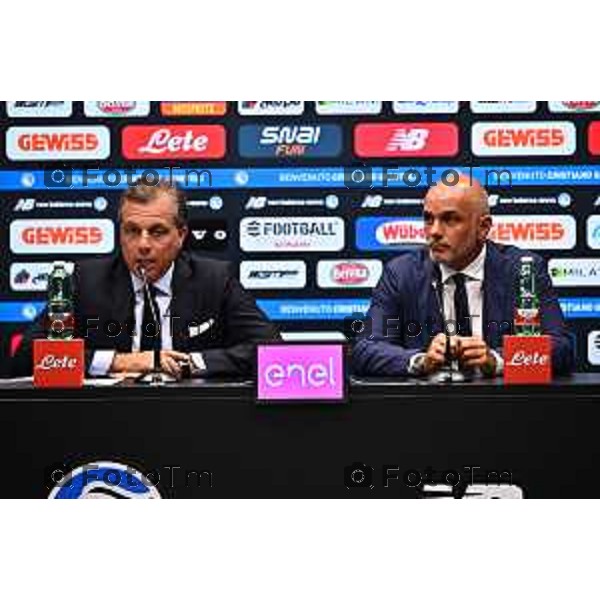 Bergamo Nuovo direttore Sportivo Atalanta campionato Cristiano Giuntoli 14 luglio 2026 2026 Italia foto Tiziano Manzoni Lapresse