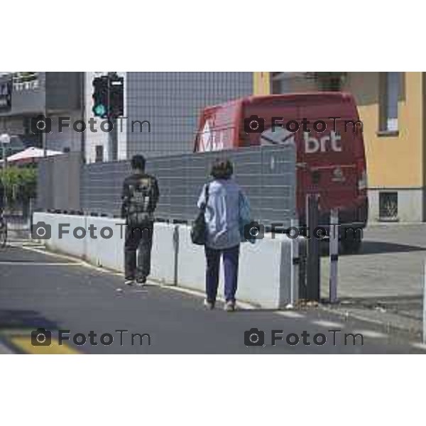 Bergamo , presentazione conclusione dei lavori del Nuovo Centro di Raccolta Differenziata e del Centro del Riuso 15 luglio 2026 cronaca Bergamo Italia Foto Tiziano Manzoni Lapresse