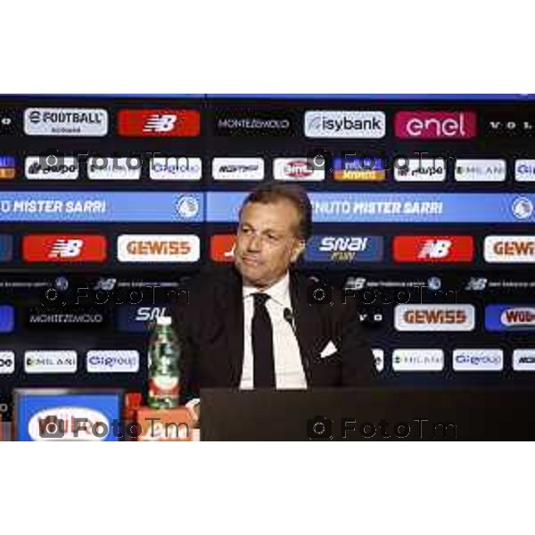 Atalanta Cristiano Giuntoli during the soccer match. Campionato serie A Tim 6-27 between at the New Training Center Cesare e Achille Bortolotti. Zingonia , north west Italy - Gloved 16 Luglio 2026. Sport - Soccer . Photo by Alberto Marianii