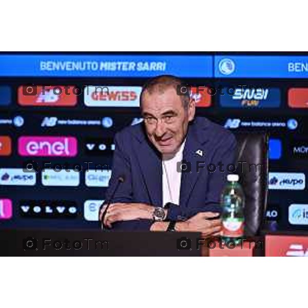 Atalanta Pagliuca vs. Antonio percassi vs Sarri vs Giuntoli. Vs. Luca Percassi. during the soccer match. Campionato serie A Tim 6-27 between at the New Training Center Cesare e Achille Bortolotti. Zingonia , north west Italy - Gloved 16 Luglio 2026. Sport - Soccer . Photo by Alberto Marianii