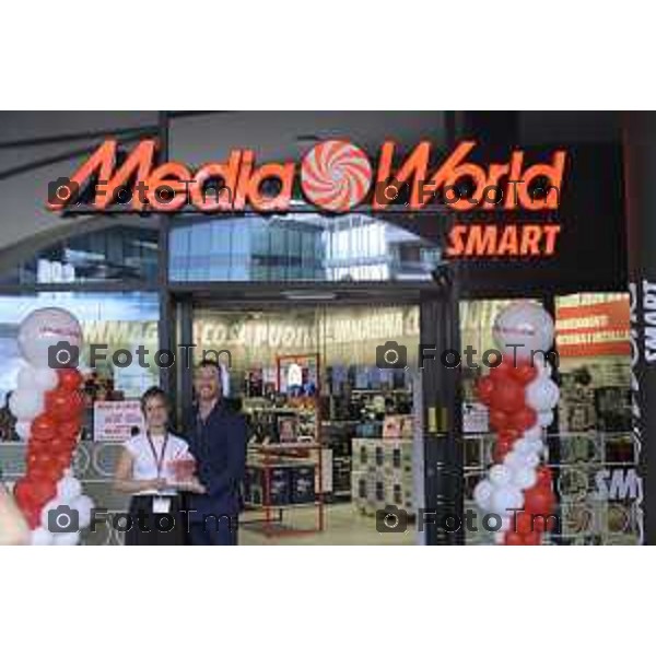 Bergamo Chorus Life apertura punto vendita Media Wordl 22-Luglio 2026 cronaca Bergamo Italia Foto Tiziano Manzoni Lapresse