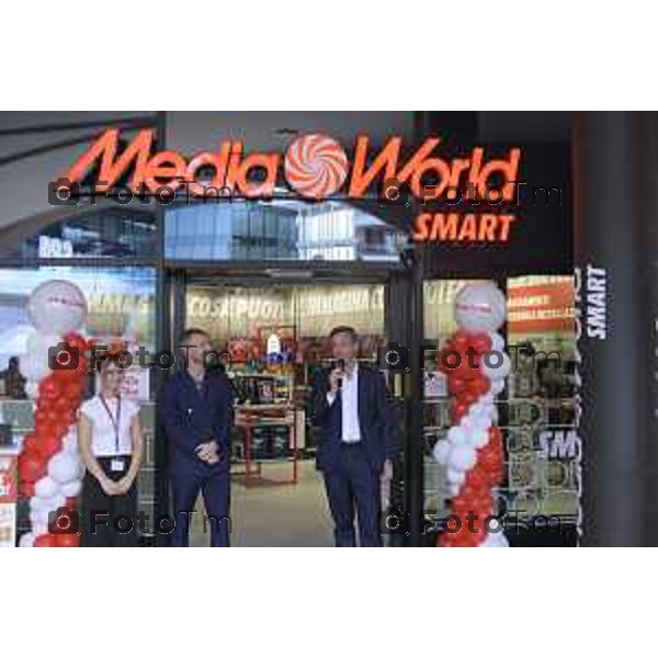 Bergamo Chorus Life apertura punto vendita Media Wordl 22-Luglio 2026 cronaca Bergamo Italia Foto Tiziano Manzoni Lapresse